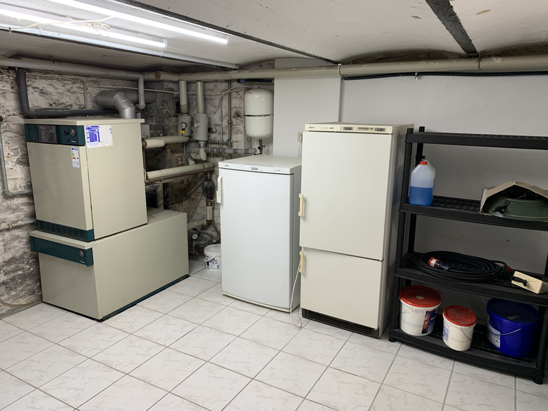 Old heating system